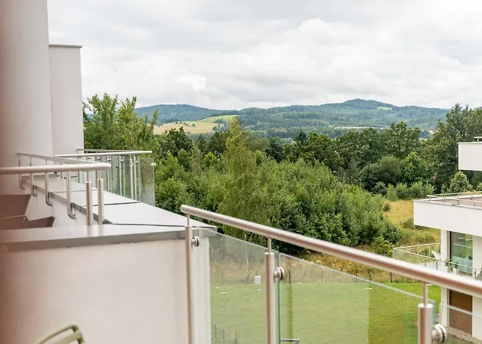 Oliwny 34 - Balkon Z Widokiem Na Góry Apartament Kudowa-Zdrój